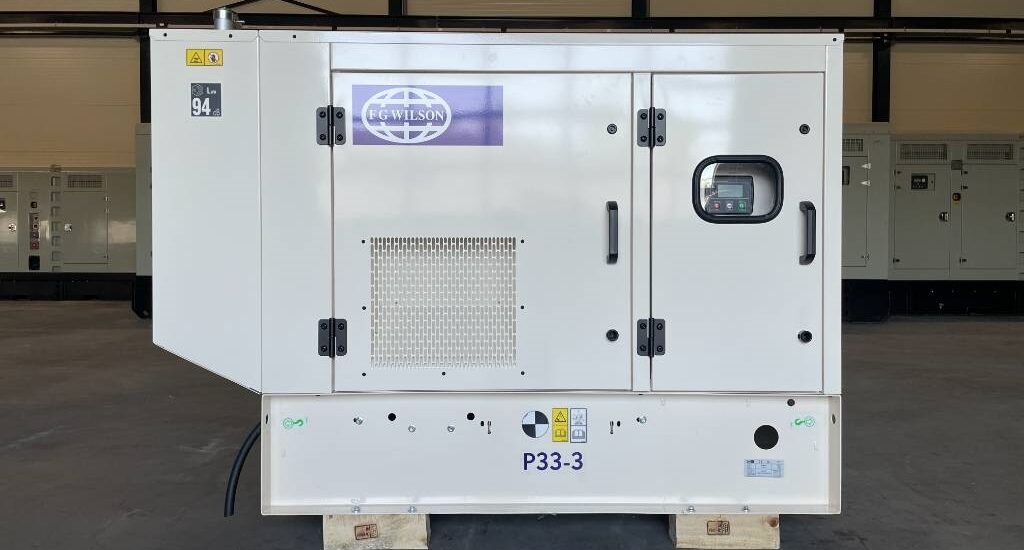 Silent diesel generators