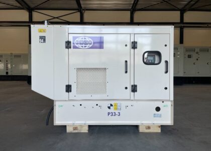 Silent diesel generators